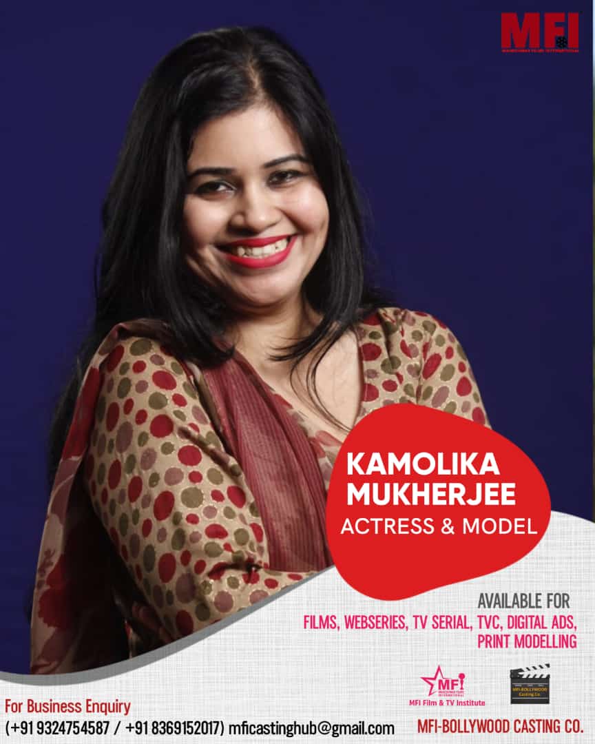 MFI Achiever Kamolika Mukherjee, An Upcoming Actress in Bollywood